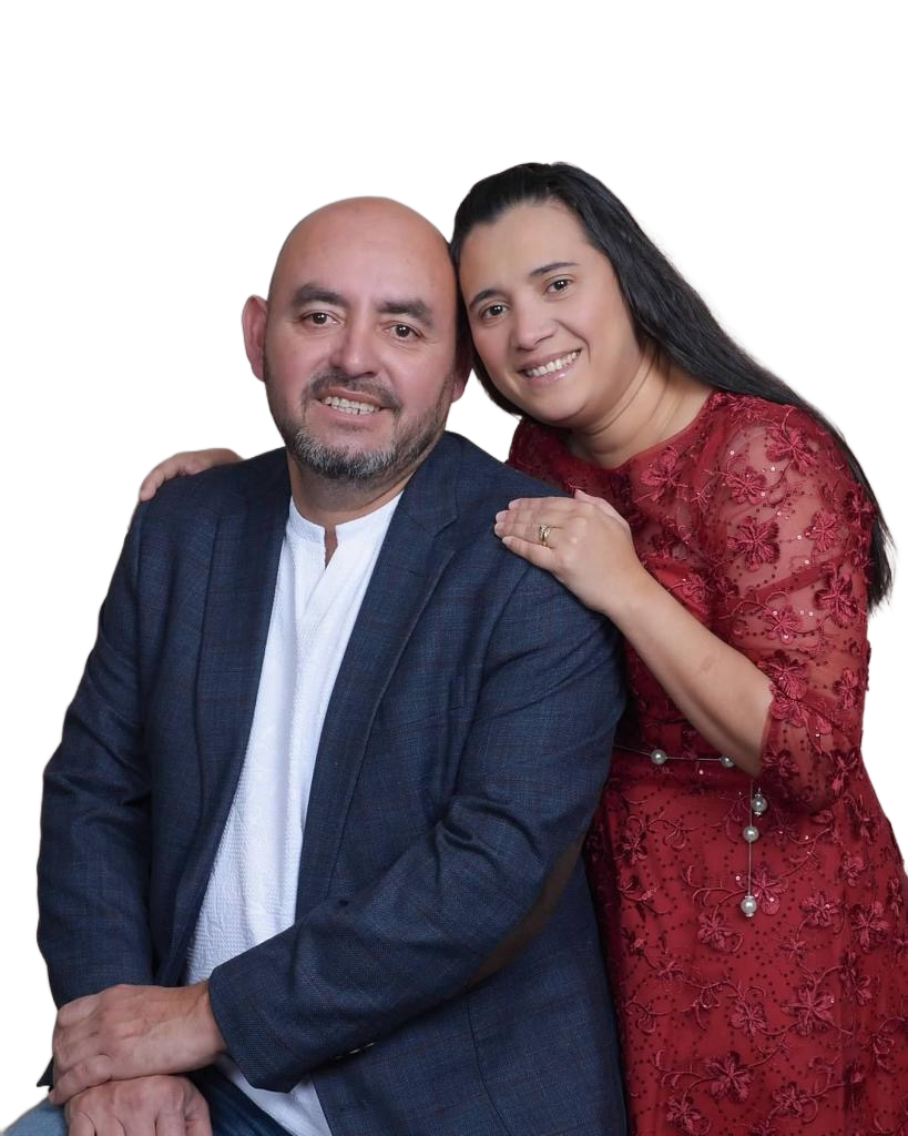 Fotografía original sin editar de los pastores Erlin y Yenny Pérez